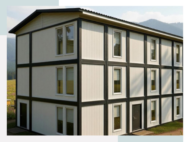 Модульные общежития в Полевской