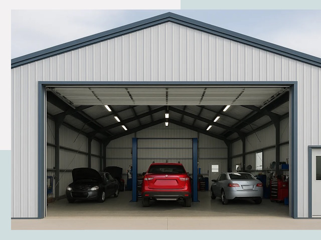 Ангары из сэндвич панелей от 616 руб. в Полевской