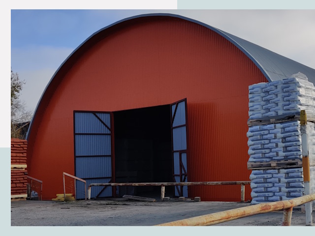 Полукруглые ангары по цене от 616 руб. в Полевской