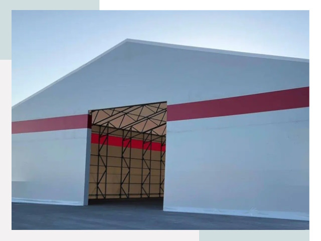 Быстровозводимые ангары в Полевской