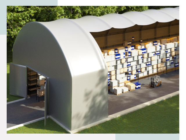 Тентовые ангары в Полевской