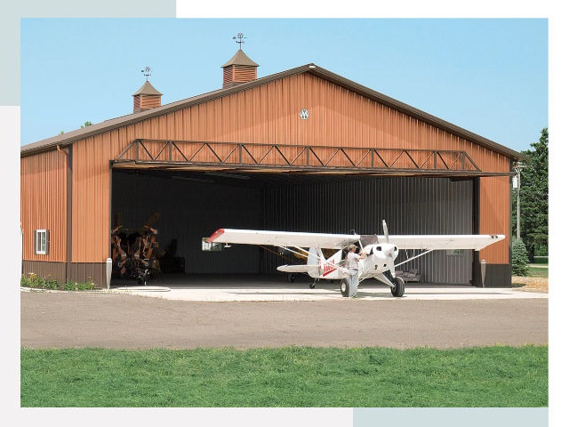 Ангары для самолетов в Полевской