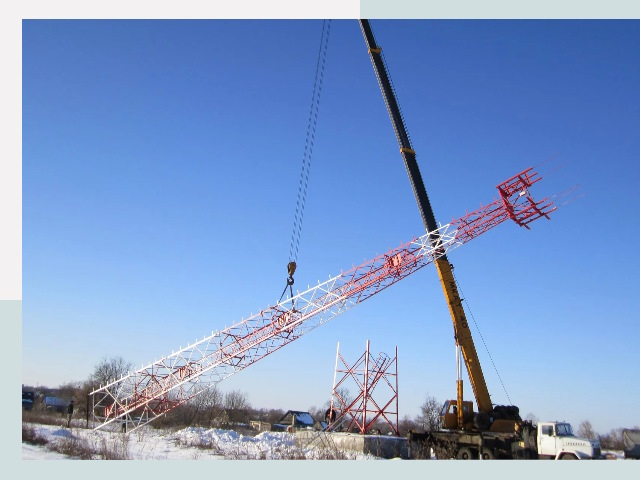 Строительство башен связи в Полевской от 616 руб.