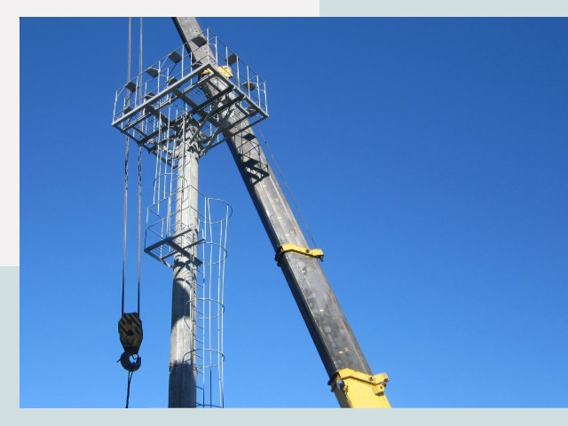 Монтаж осветительных мачт в Полевской от 616 руб.