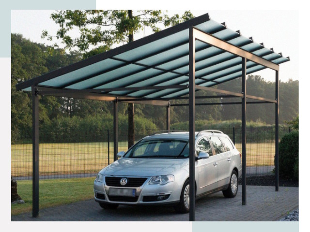 Навесы для автомобилей в Полевской