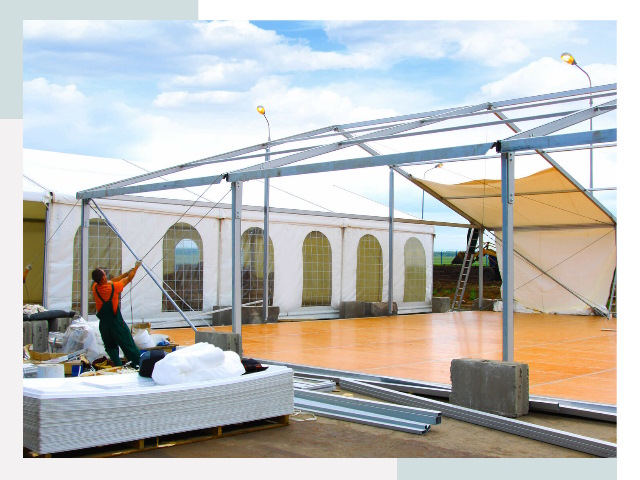 Быстро сборные шатры в Полевской