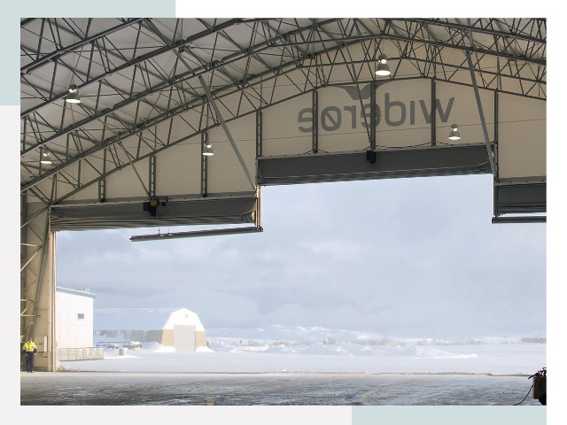 Ворота для ангаров в Полевской