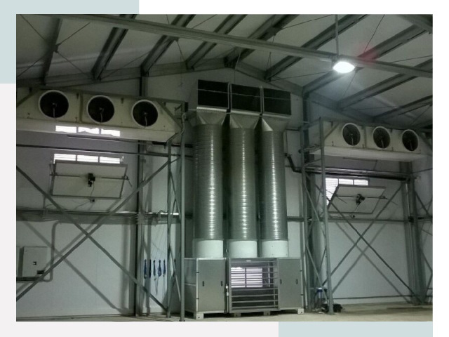 Инженерные системы для ангаров в Полевской