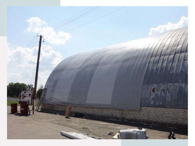 Ремонт ангаров в Полевской