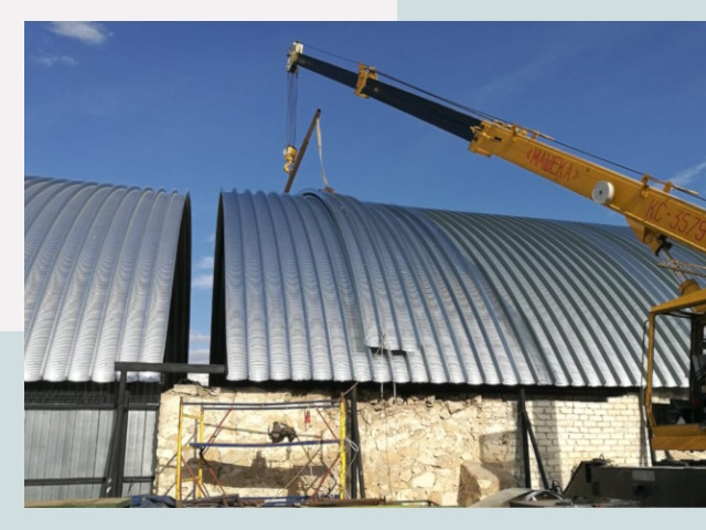 Реконструкция ангаров в Полевской от 616 руб.