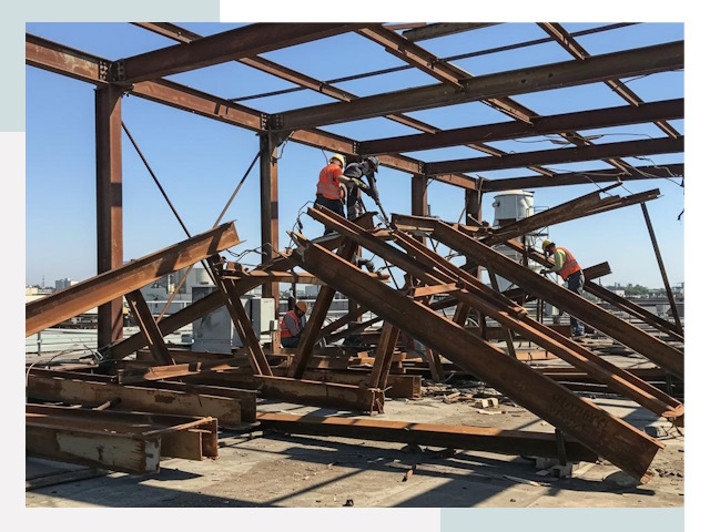 Демонтаж металлоконструкций в Полевской от 616 руб.