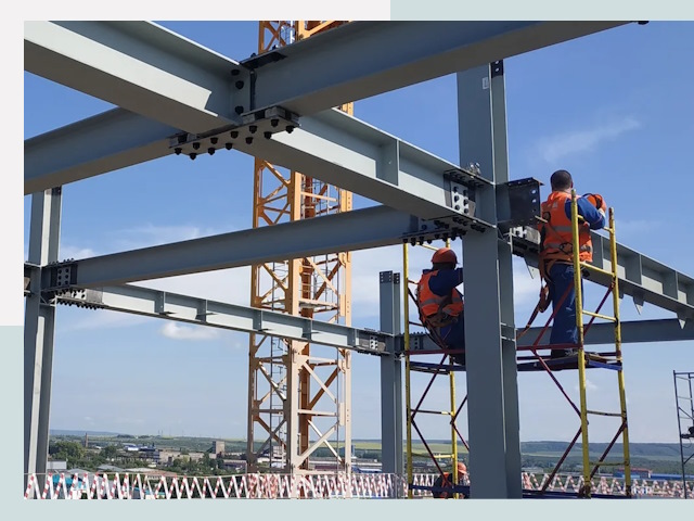 Монтаж металлоконструкций в Полевской