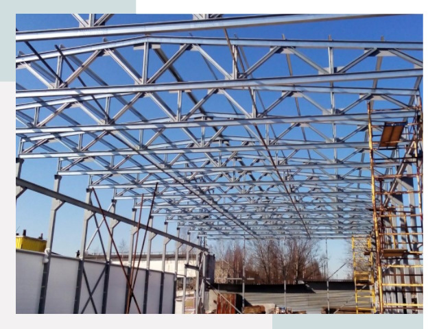 Металлокаркасы для складов в Полевской