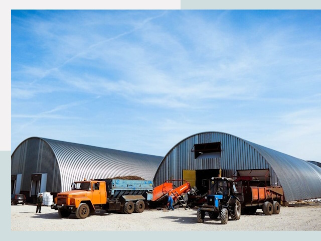 Ангары для спецтехники в Полевской